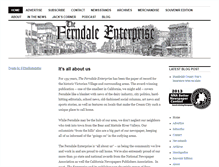 Tablet Screenshot of ferndaleenterprise.com